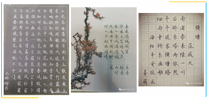 锋格练字老师作品