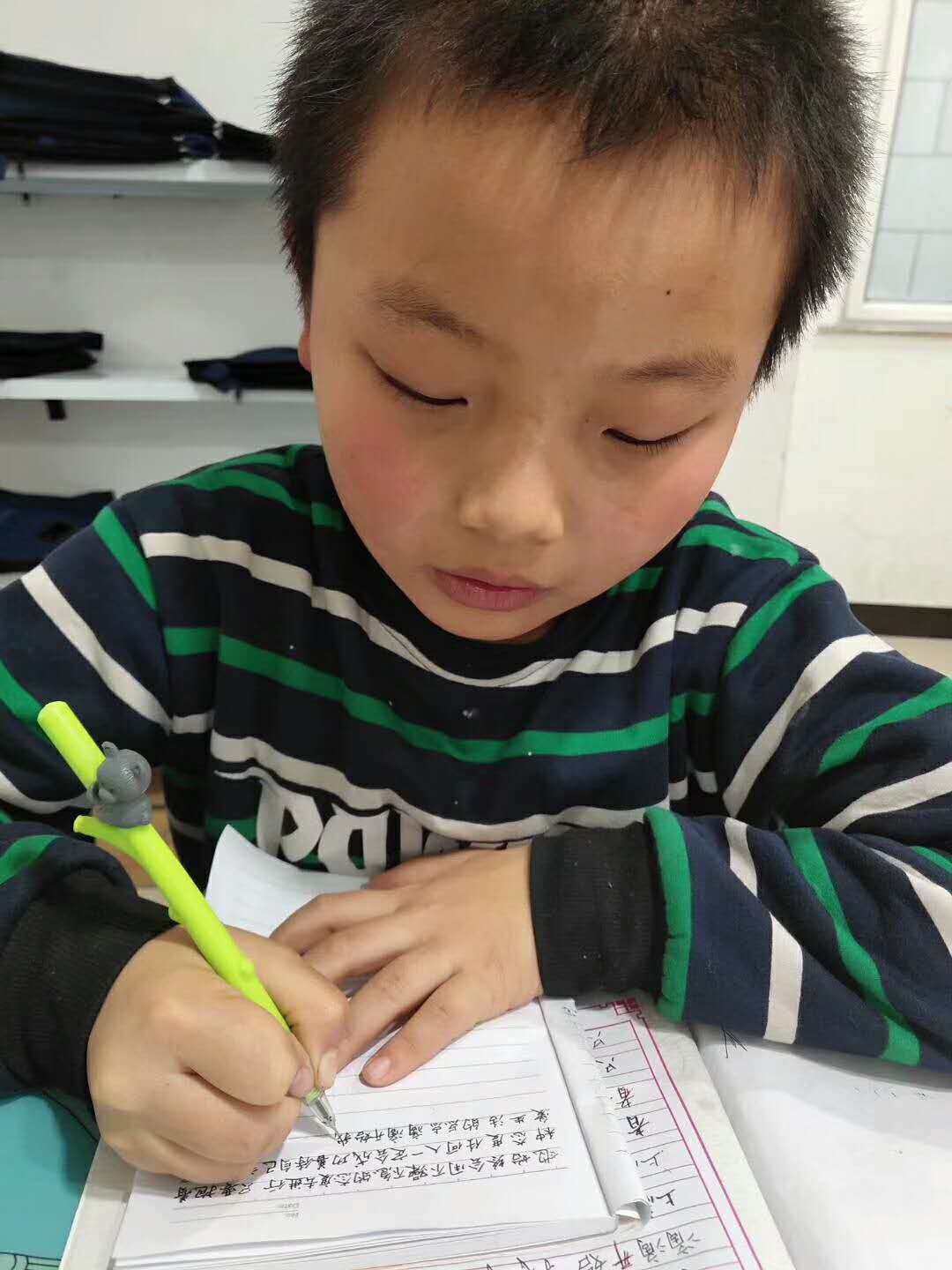 锋格练字陈清源同学