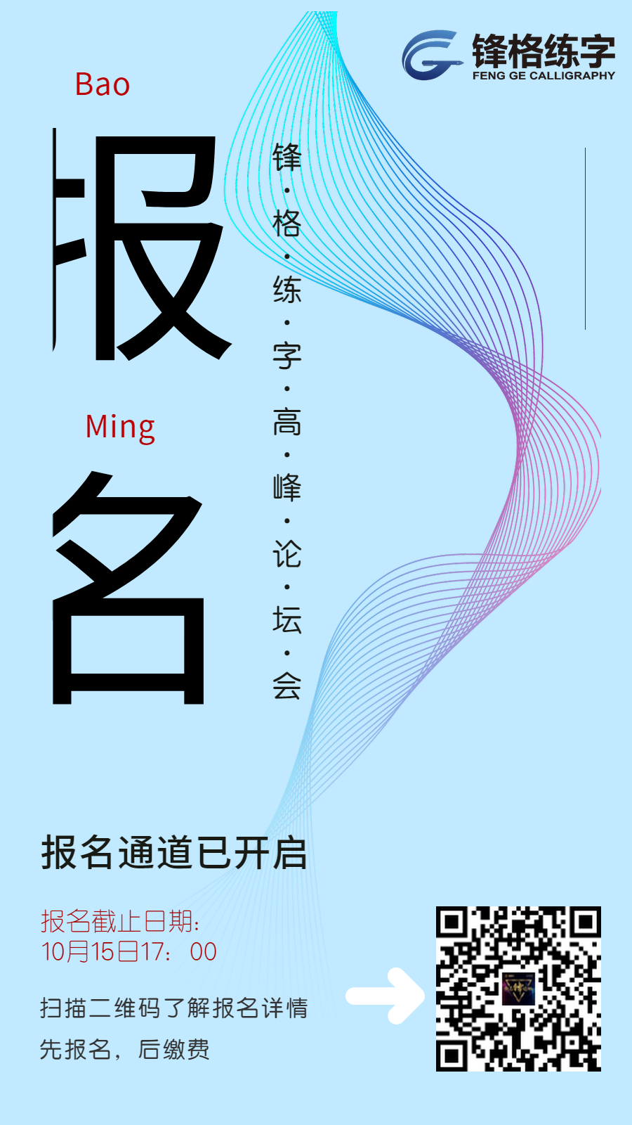锋格练字2019高峰论坛会