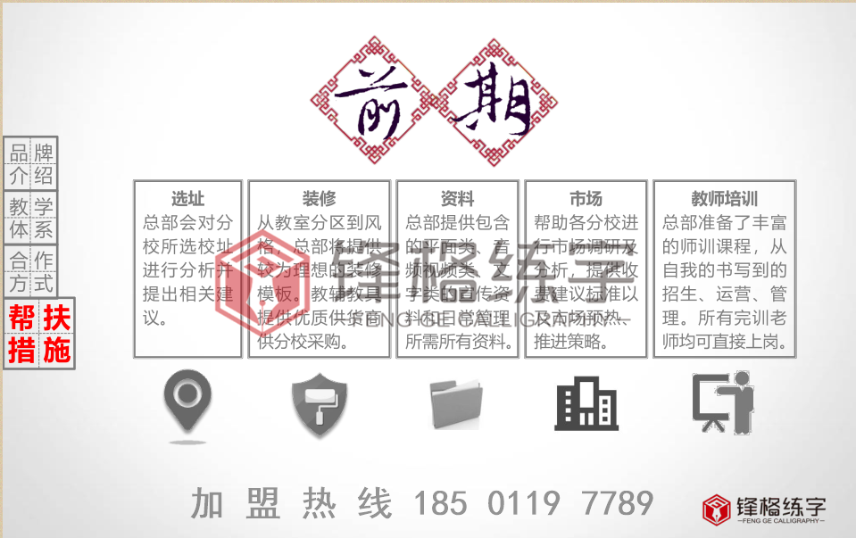 练字加盟