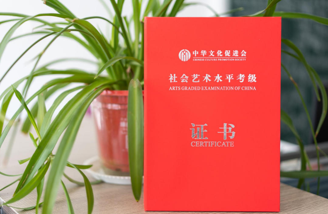 社会艺术水平考级证书